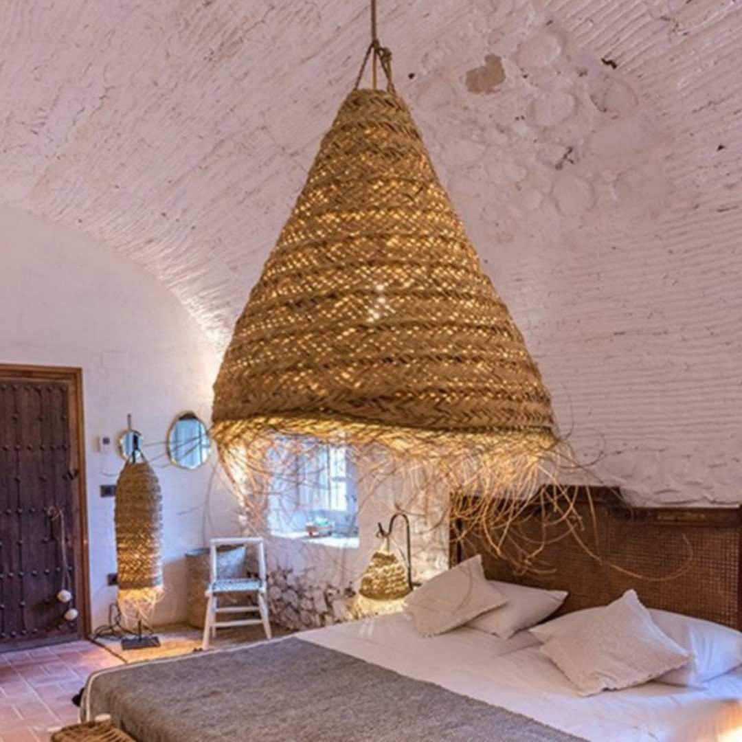 Handmade Decoration light fixture Lamp Shade woven Wicker