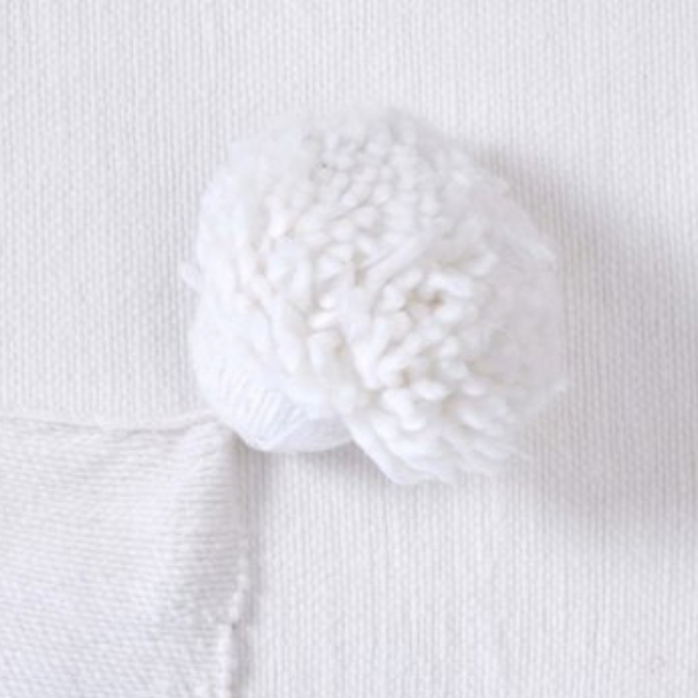 Moroccan Handmade Blanket Covered Wool Berber White blanket